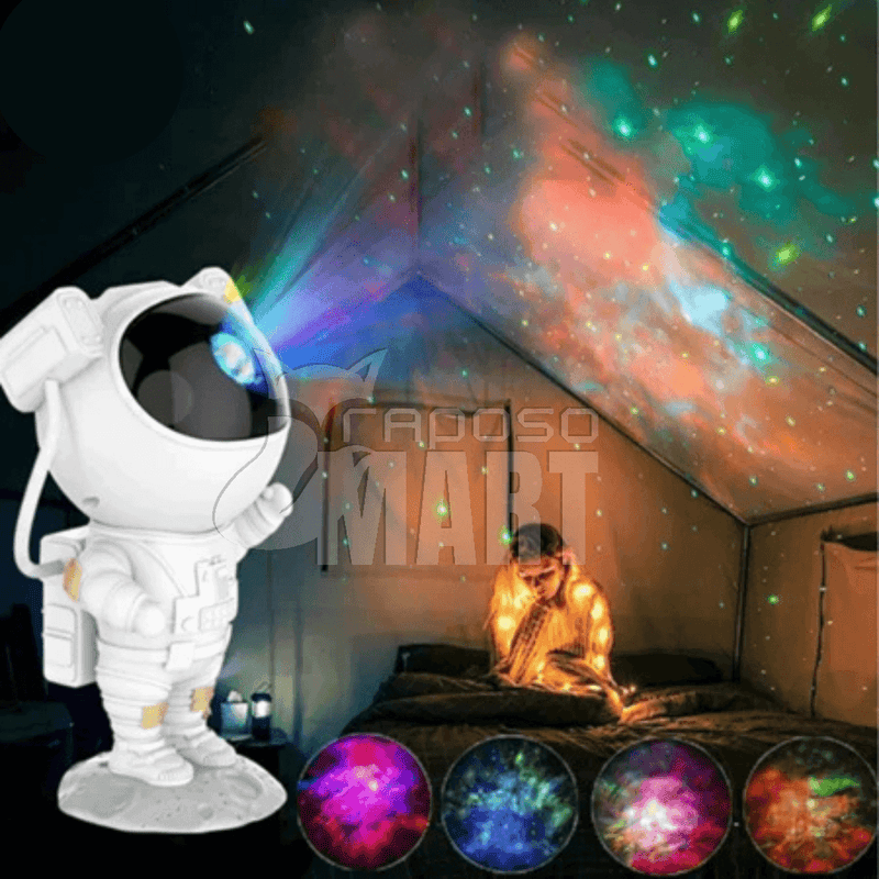 Projetor Astronauta Galaxy - Raposo