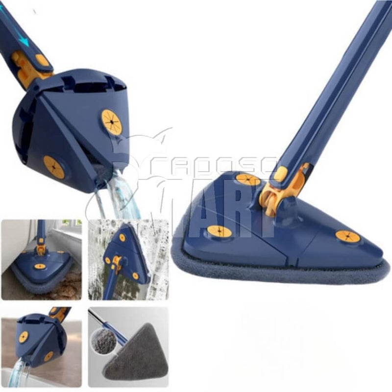 Esfregão Mop Triangular 360° - Raposo