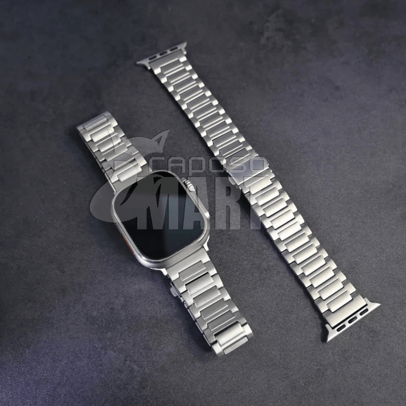 Smartwatch Ultra 9 c/ 7 Pulseiras 49mm - Raposo