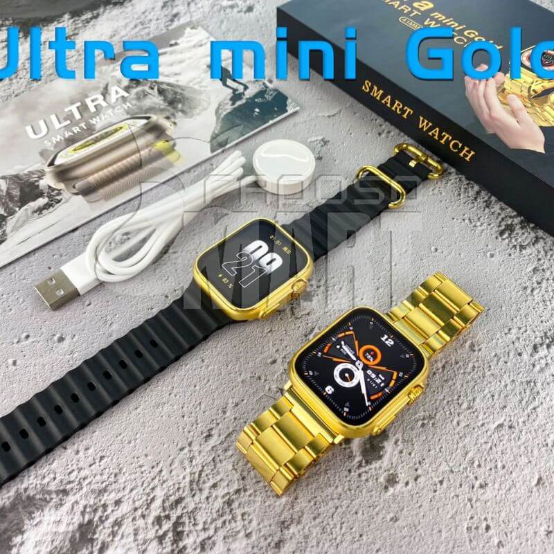Smartwatch Ultra 9 Mini Gold - Raposo