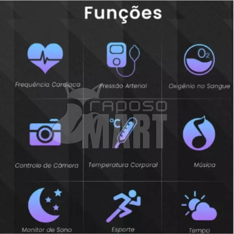 Relógio Smartwatch S28 - Raposo