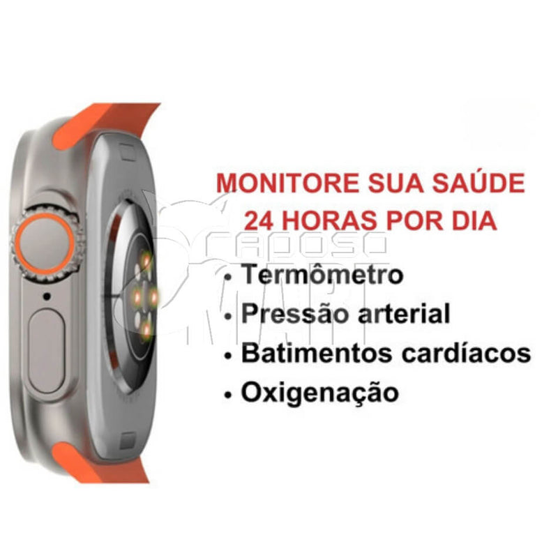 Smartwatch X8 Ultra 49mm Sport - Raposo