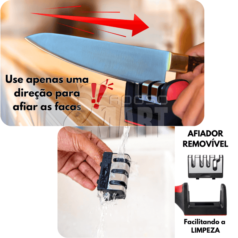 Afiador Profissional de Facas - Raposo